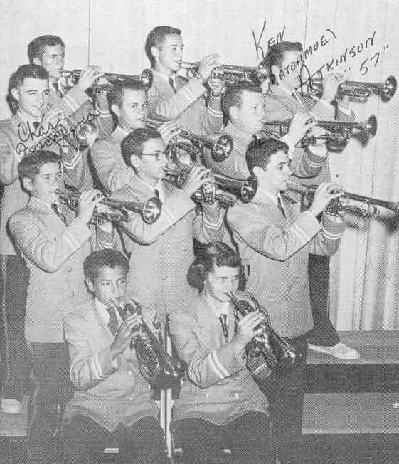 Trumpet section